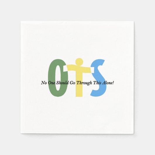 ボタン スタンダードカクテルナプキン (正面)