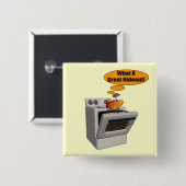 ボタン-トルコのおもしろいな隠れ家 缶バッジ (正面&裏面)