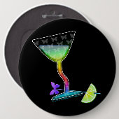 ボタン – バタフライマルチニ 缶バッジ (正面&裏面)