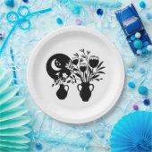 ボタン ペーパープレート (パーティー)