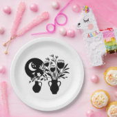 ボタン ペーパープレート (パーティー)