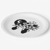 ボタン ペーパープレート (アングル)