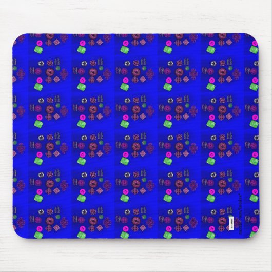 ボタン マウスパッド (正面)