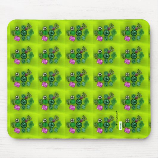 ボタン マウスパッド (正面)