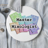 ボタン-マスターのMIXOLOGIST 缶バッジ (インサイチュ)