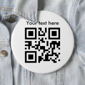 ボタン(メガ、カスタム文字)の 缶バッジ (インサイチュ)