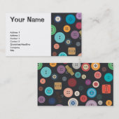 ボタン 名刺 (正面/裏面)