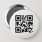 ボタン(巨大な) 缶バッジ (正面&裏面)