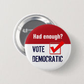 ボタン-民主投票 缶バッジ (正面&裏面)