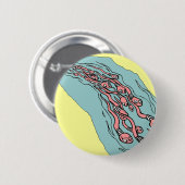 ボタン、精液、人 缶バッジ (正面&裏面)