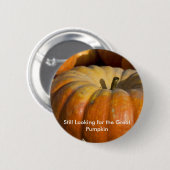 ボタン:  素晴らしいカボチャ 缶バッジ (正面&裏面)