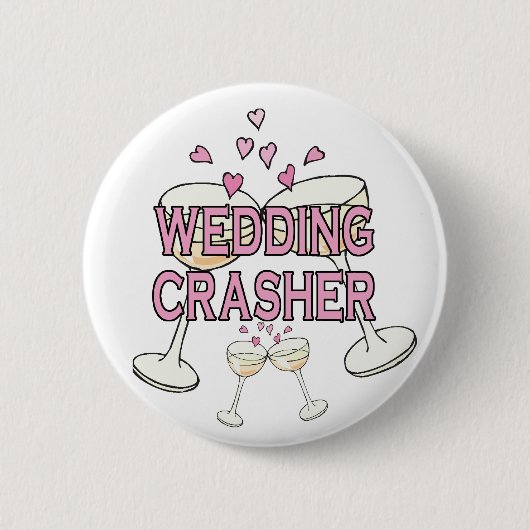 ボタン: 結婚Crasher 缶バッジ (正面)