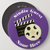 ボタン 缶バッジ (正面&裏面)