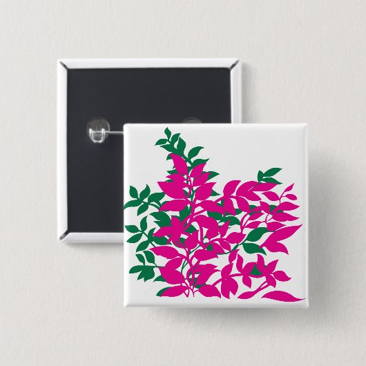 ボタン 缶バッジ (正面&裏面)