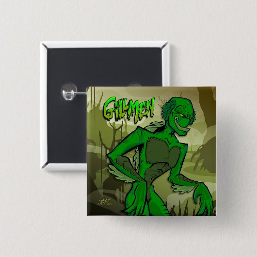 ボタン 缶バッジ (正面&裏面)