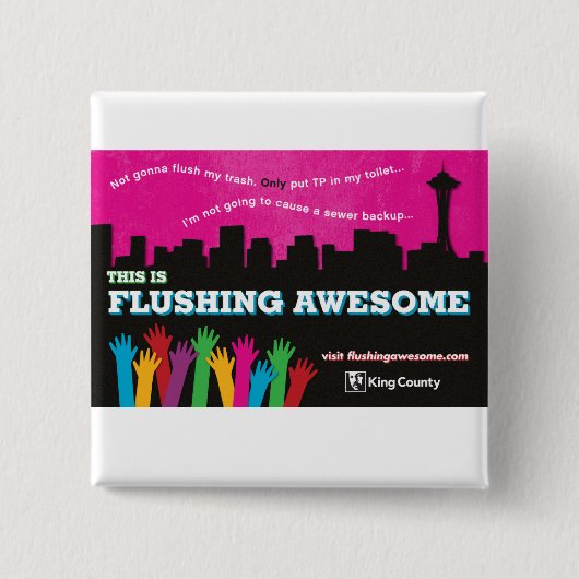 ボタン 缶バッジ (正面)