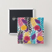 ボタン 缶バッジ (正面&裏面)