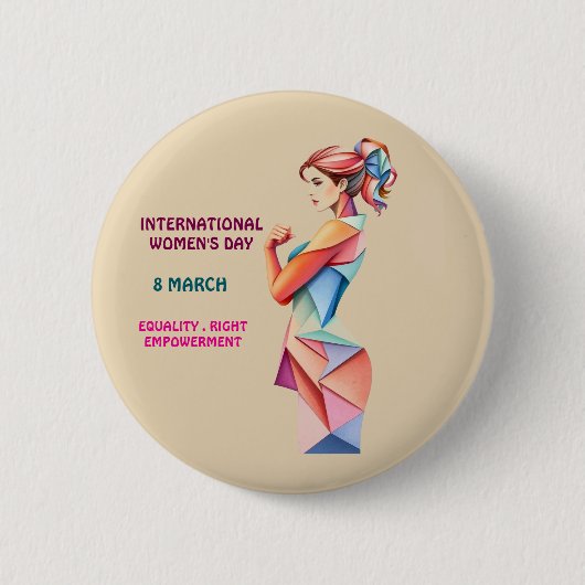 ボタン 缶バッジ (正面)