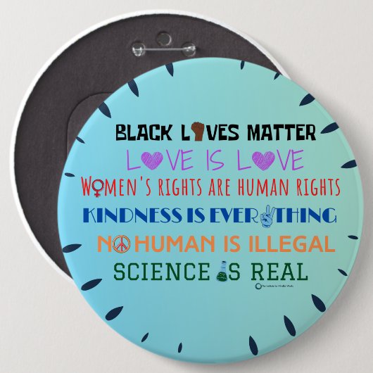 ボタン 缶バッジ (正面&裏面)