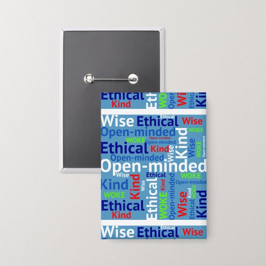 ボタン 缶バッジ (正面/裏面)