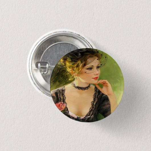 ボタン 缶バッジ (正面&裏面)