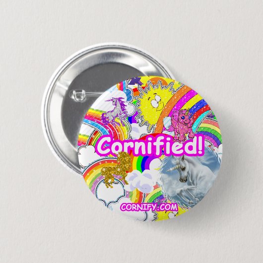 ボタン! 缶バッジ (正面&裏面)