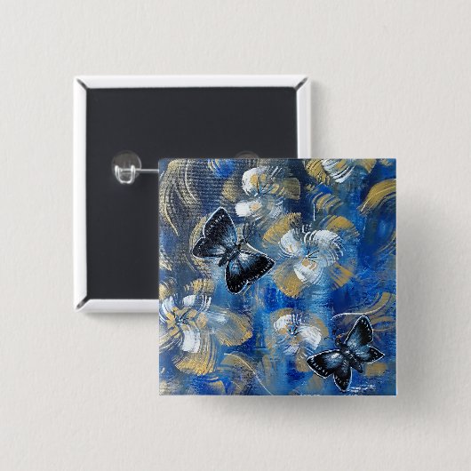 ボタン 缶バッジ (正面&裏面)