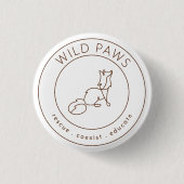 ボタン 缶バッジ (正面)