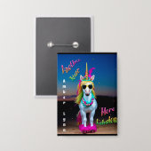 ボタン 缶バッジ (正面/裏面)