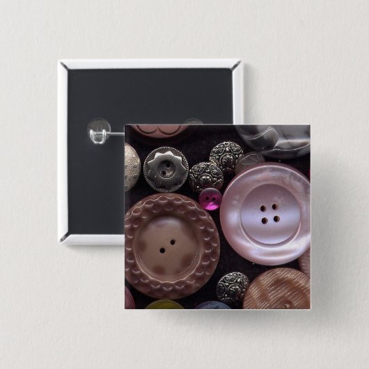 ボタン 缶バッジ (正面&裏面)