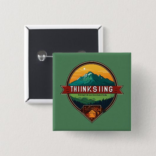 ボタン 缶バッジ (正面&裏面)