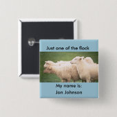 ボタン – 群れの一つと名前 缶バッジ (正面&裏面)