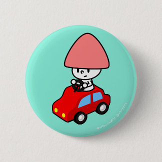 ボタン-車BlueBack 缶バッジ