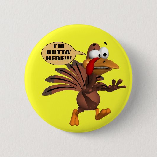 ボタン-避難のトルコ 缶バッジ (正面)