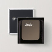 ボタン/鍵を取消して下さい 缶バッジ (正面&裏面)