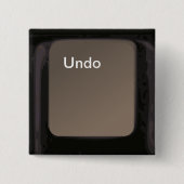 ボタン/鍵を取消して下さい 缶バッジ (正面)