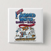 ボタン：2022生き延び年～23年の冬 缶バッジ (正面)