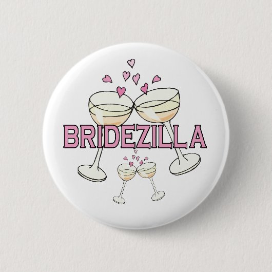 ボタン: Bridezilla 缶バッジ (正面)