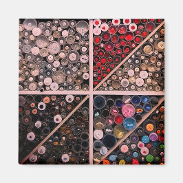 ボタン、Durham市場 マグネット