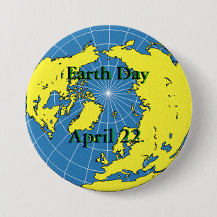 ボタン – Earth Day 缶バッジ