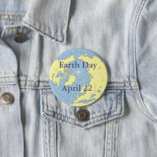 ボタン – Earth Day 缶バッジ