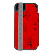ボタン INCIPIO iPhoneウォレットケース (フォリオ裏面)