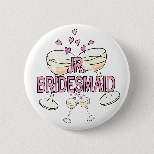 ボタン: Jr. Bridesmaid 缶バッジ (正面)