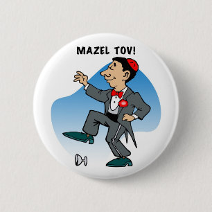 ボタン: Mazal Tov 缶バッジ