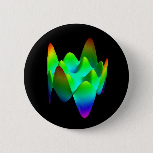 ボタン: Zernike多項式Z (8,4) 缶バッジ (正面)