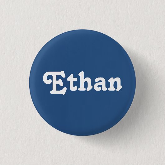 ボタンEthan 缶バッジ (正面)