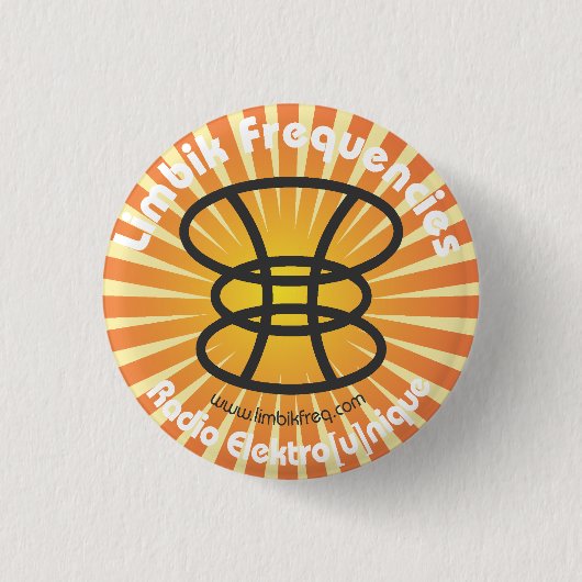 ボタンFreq 缶バッジ (正面)
