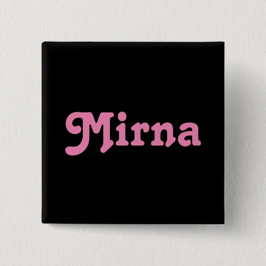 ボタンmiRNA 缶バッジ (正面)