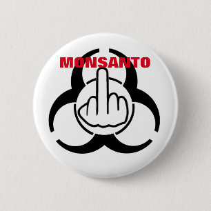 ボタンMonsantoバイオハザードフリップ 缶バッジ