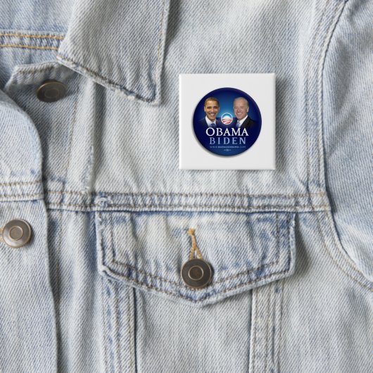 ボタンObamaBiden 2 缶バッジ (インサイチュ)